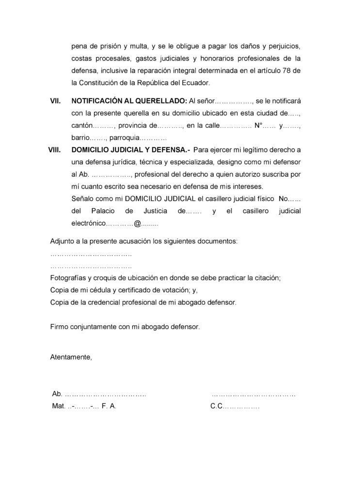 querella por lesiones 1 2